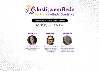 Live de abertura do Projeto Justiça em Rede