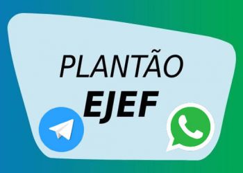 “PLANTÃO EJEF” é disponibilizado por meio do WhatsApp e do Telegram
