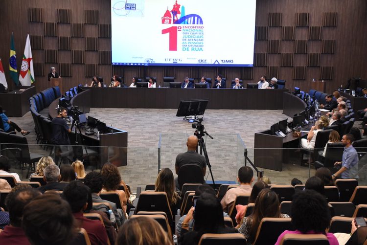 EJEF promove 1º Encontro Nacional de Comitês Judiciais de Atenção às Pessoas em Situação de Rua