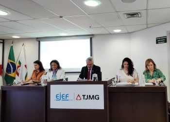 Palestra sobre violência contra a mulher marca parceria entre a EJEF e o CRISP/UFMG