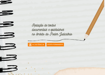 Curso Redação de textos documentais e epistolares no âmbito do Poder Judiciário