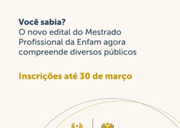 Processo Seletivo de candidaturas ao curso de Mestrado Profissional em Direito do PPGPD-ENFAM