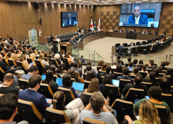 Aula magna da Ejef traz Ministro Benedito Gonçalves em palestra sobre escolas judiciais e democracia