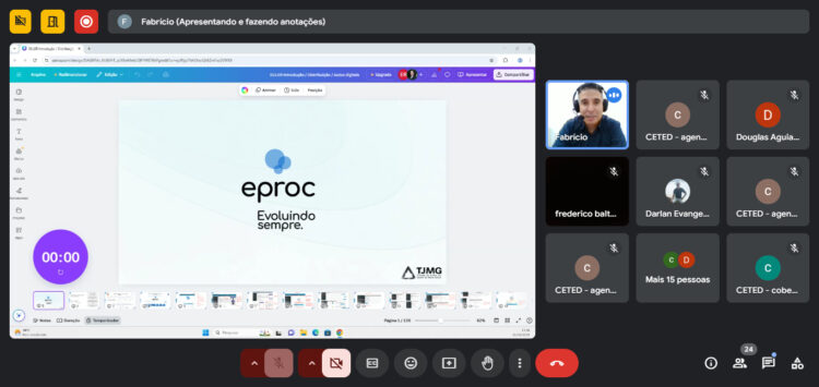 Ejef promove capacitação em sistema eProc para agilizar processos judiciais