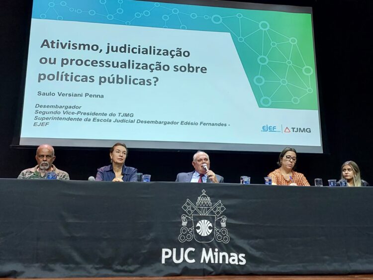 2º Vice-Presidente do TJMG ministra Aula Magna na PUC Minas