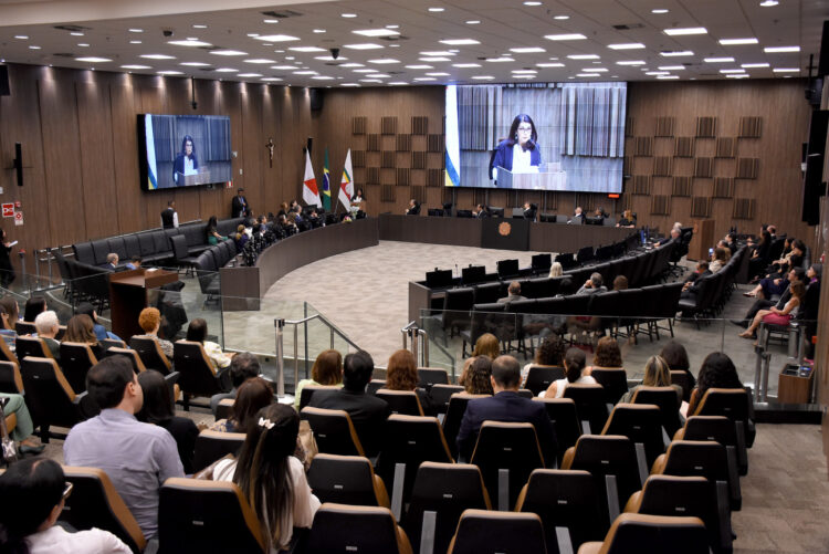 Desembargadora Maria Luíza de Marilac é homenageada em sessão de despedida pela 3ª Câmara Criminal do TJMG