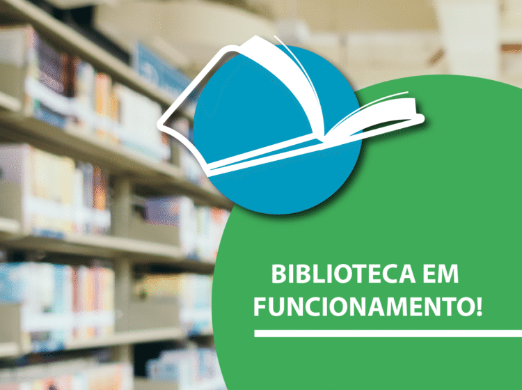 BIBLIOTECA EM FUNCIONAMENTO!