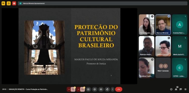 EJEF promove formação sobre proteção do patrimônio cultural para magistrados e assessores