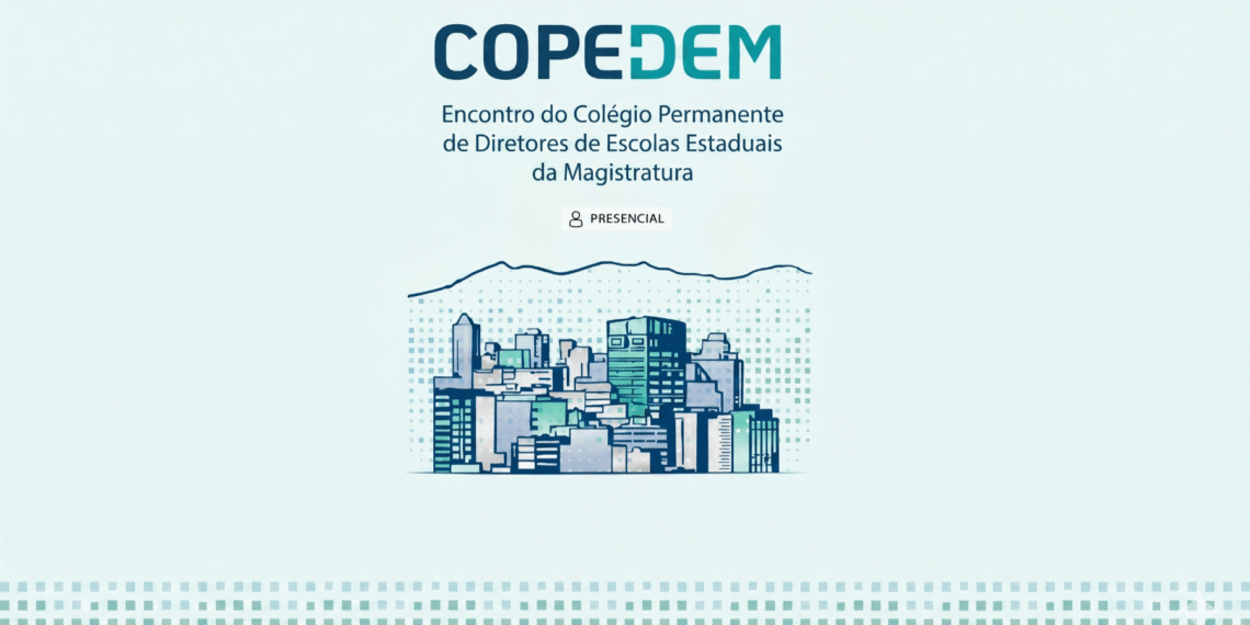 EJEF sediará encontro do COPEDEM com foco em inovação e governança