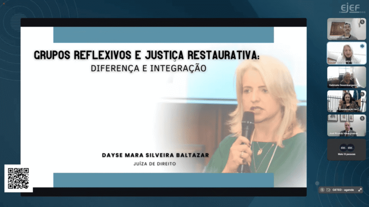 Ação da EJEF aborda Justiça Restaurativa em casos de violência doméstica e familiar