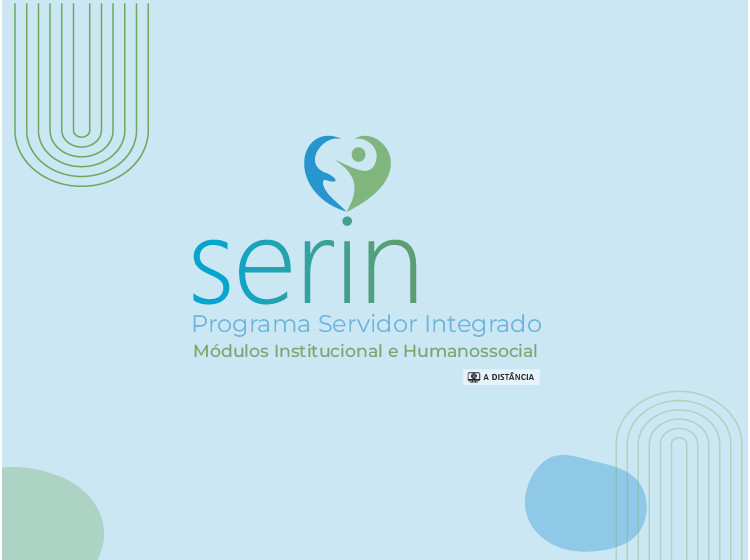 Programa Servidor Integrado – SERIN – Módulos Institucional e Humanossocial – Turma 1/2026