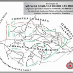 Mapa da comarca do Rio das Mortes